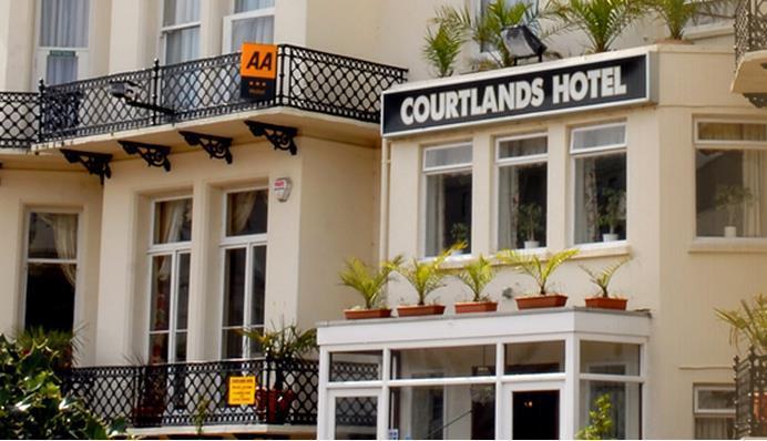 Courtlands Hotel Eastbourne Bagian luar foto